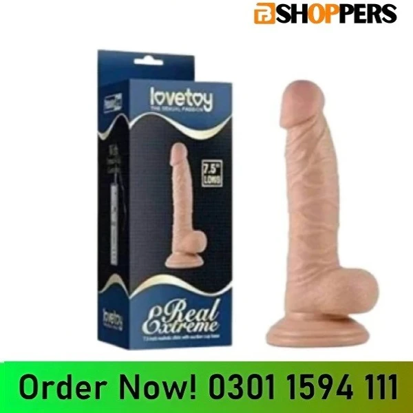 8 Inch Realistic Thick Silicone Dildo Adult Sex Toy In Pakistan