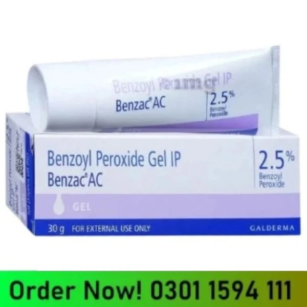 Benzac AC 2.5% Gel In Pakistan