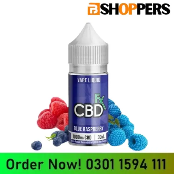 Blue Raspberry CBD Vape Juice 500 – 2000mg
