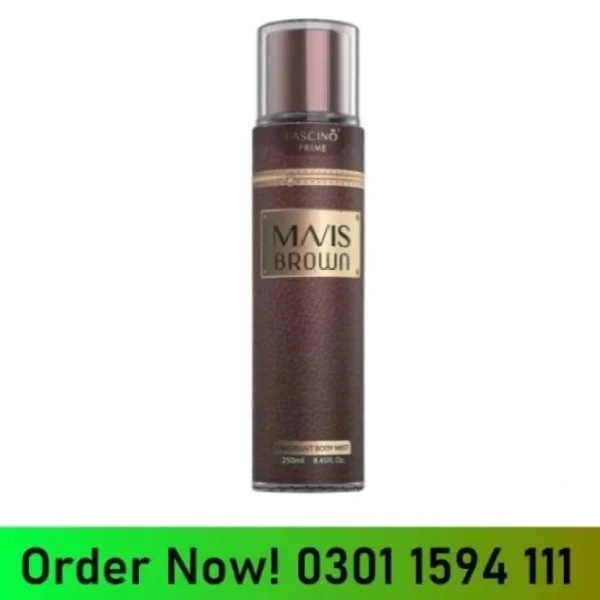 Fascino Mavis Brown Fragrant Body Mist 250ml In Pakistan