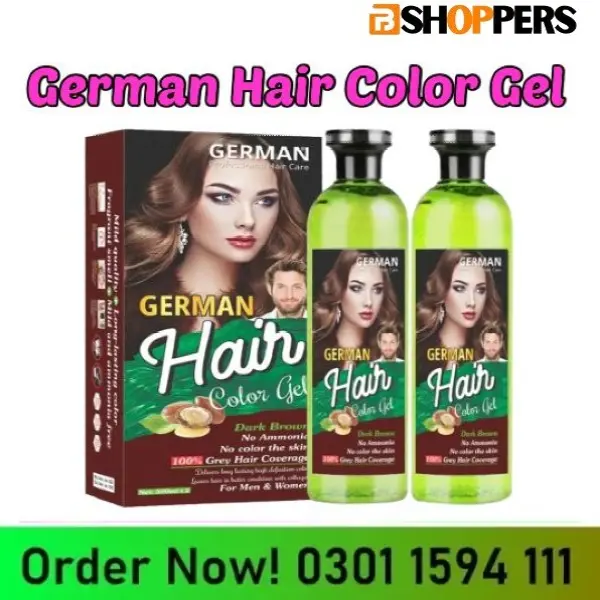 German Hair Color Gel Dark Brown in Pakistan