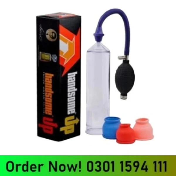Handsome Up Penis Enlarger Erection Free Penis Pump Enlargement Vacuum  In Pakistan