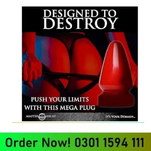 Master Series The Destructor Butt Plug In Pakistan