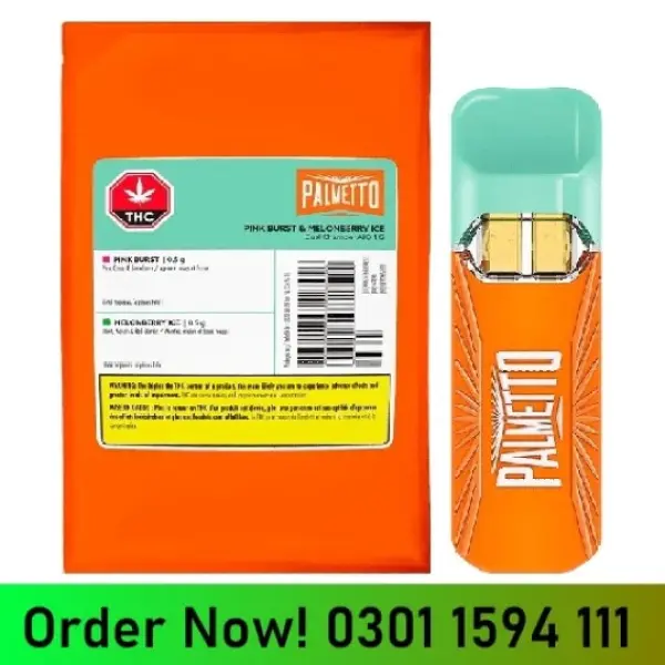 Pink Burst & Melonberry Ice Disposable Vape In Pakistan