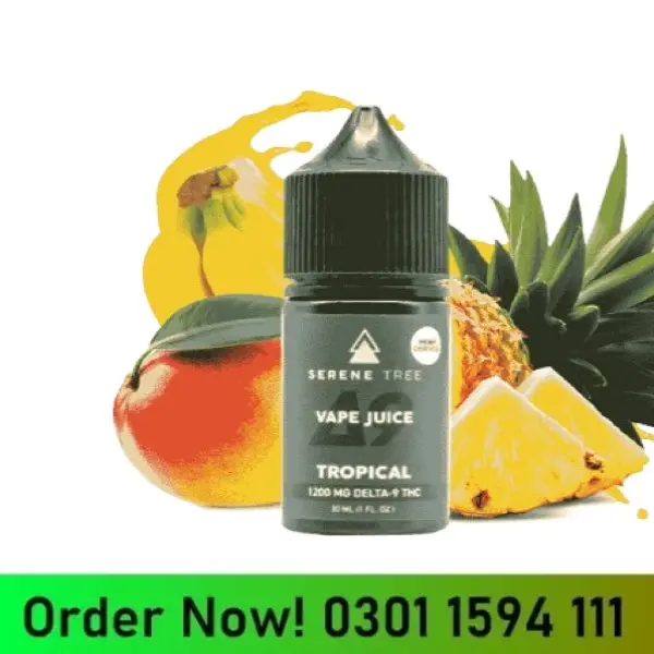 Serene Tree Delta-9 THC Grape Vape Juice 1200mg In Pakistan