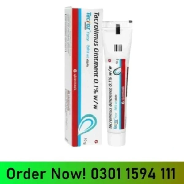 Tacroz Forte 0.1% Ointment Cream In Pakistan