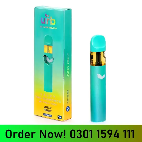 URB Delta-8 THC Live Resin Disposable 3G In Pakistan
