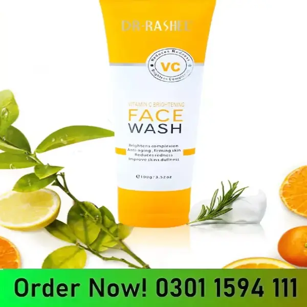 Vitamin C Brightening Complexion Anti aging Reduces Redness Face Wash 100g in Pakistan